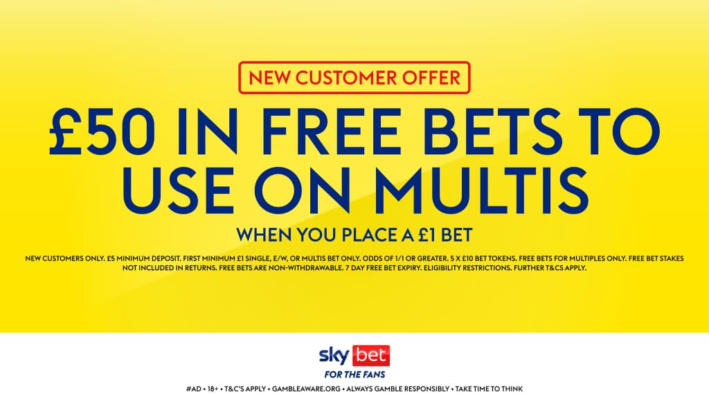 Sky Bet Sign Up Offer Multis