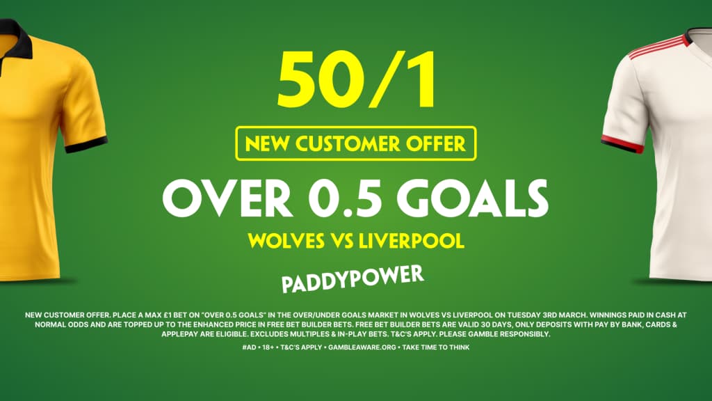 Paddy Power Wol vs Liv