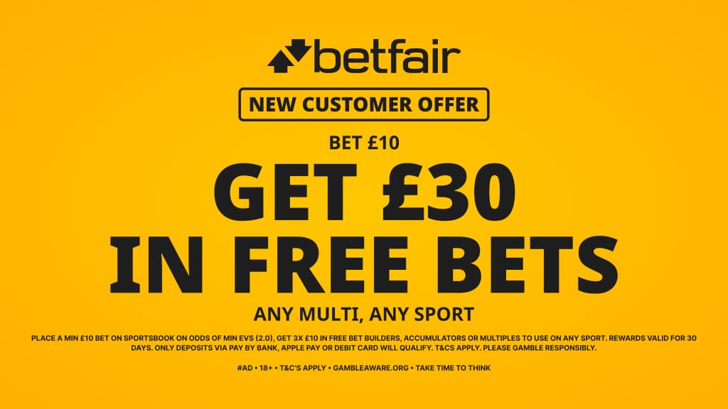 Betfair Sign Up Offer £30 Free Bets